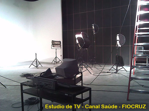 ESTUDIO DE GRAVAÇÃO - CANAL SAUDE - FIOCRUZ