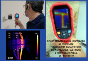 Termometria de instalações Elétricas - Inspeção em Painel Elétrico